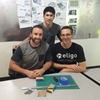 Shane Rogers 13 MS EMGT, Brian Holm 00 BSME, and Bryan Herrera 14 BSME