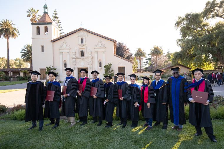 Class of 2021 Ph.D. Graduates and Advisors image link to story