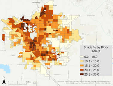 GIS map of Fresno 