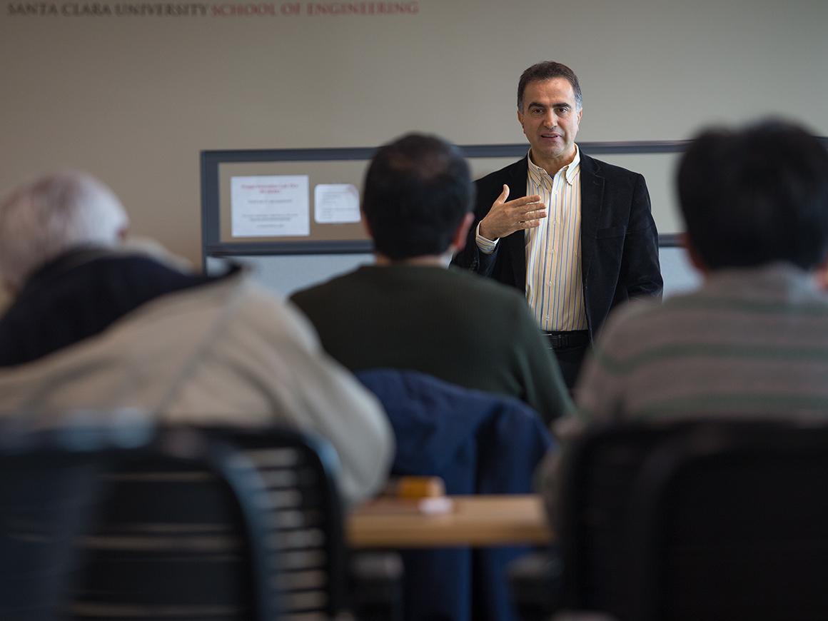 Frankie Roohparvar, guest speaker for Lunch with an Entrepreneur