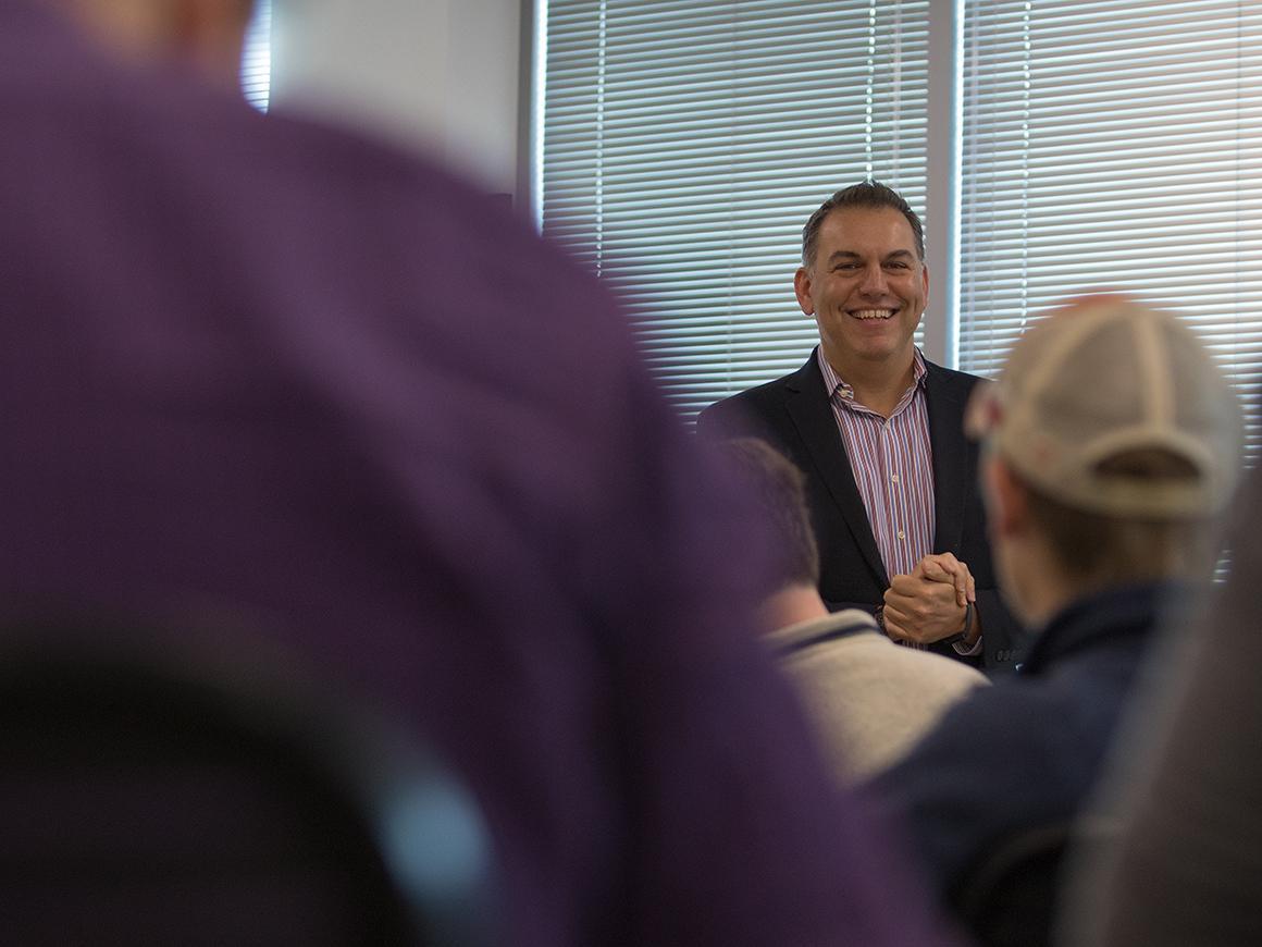 John Cabeca, guest speaker for legal talk