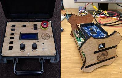 control box by K. Poore and J. Guerra
