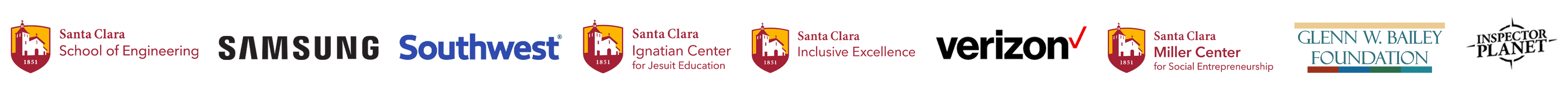 Logos of sponsors for SES program