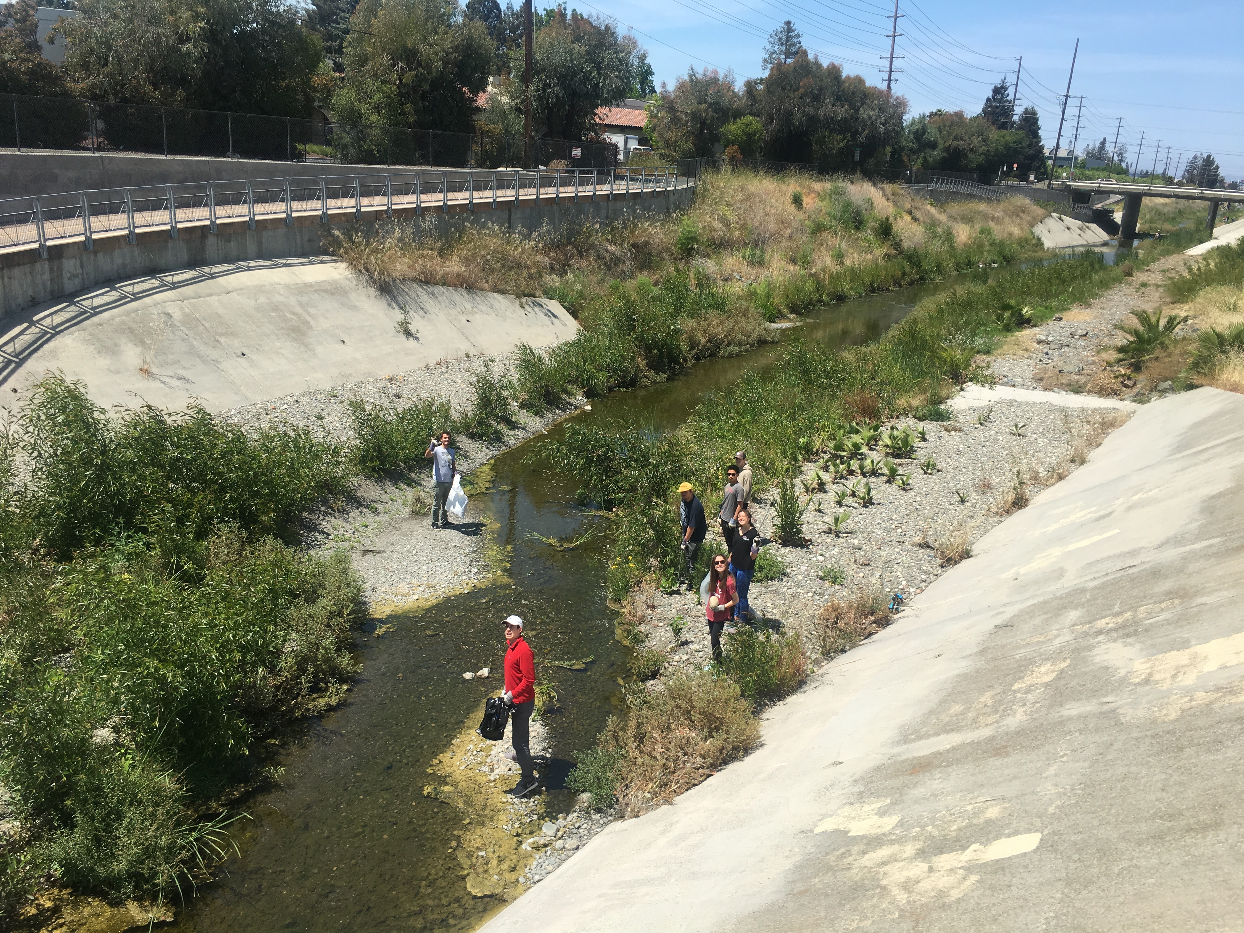 River cleanup!